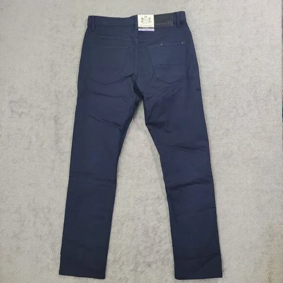 NEW English Laundry Men's 30X32 5-Pocket Navy Pants Straight Fit Stretch - Picture 5 of 8